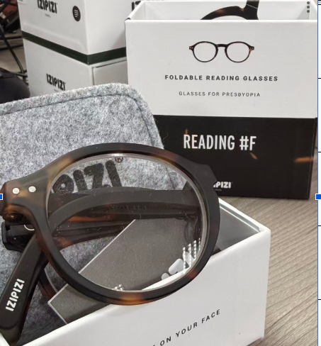 GE260410-P64-老花眼鏡Reading-琥珀色 +2-3760247694598-