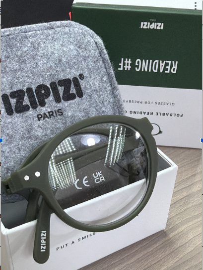 GE260410-P70-老花眼鏡Reading-綠色 +1.5-3760247694734-