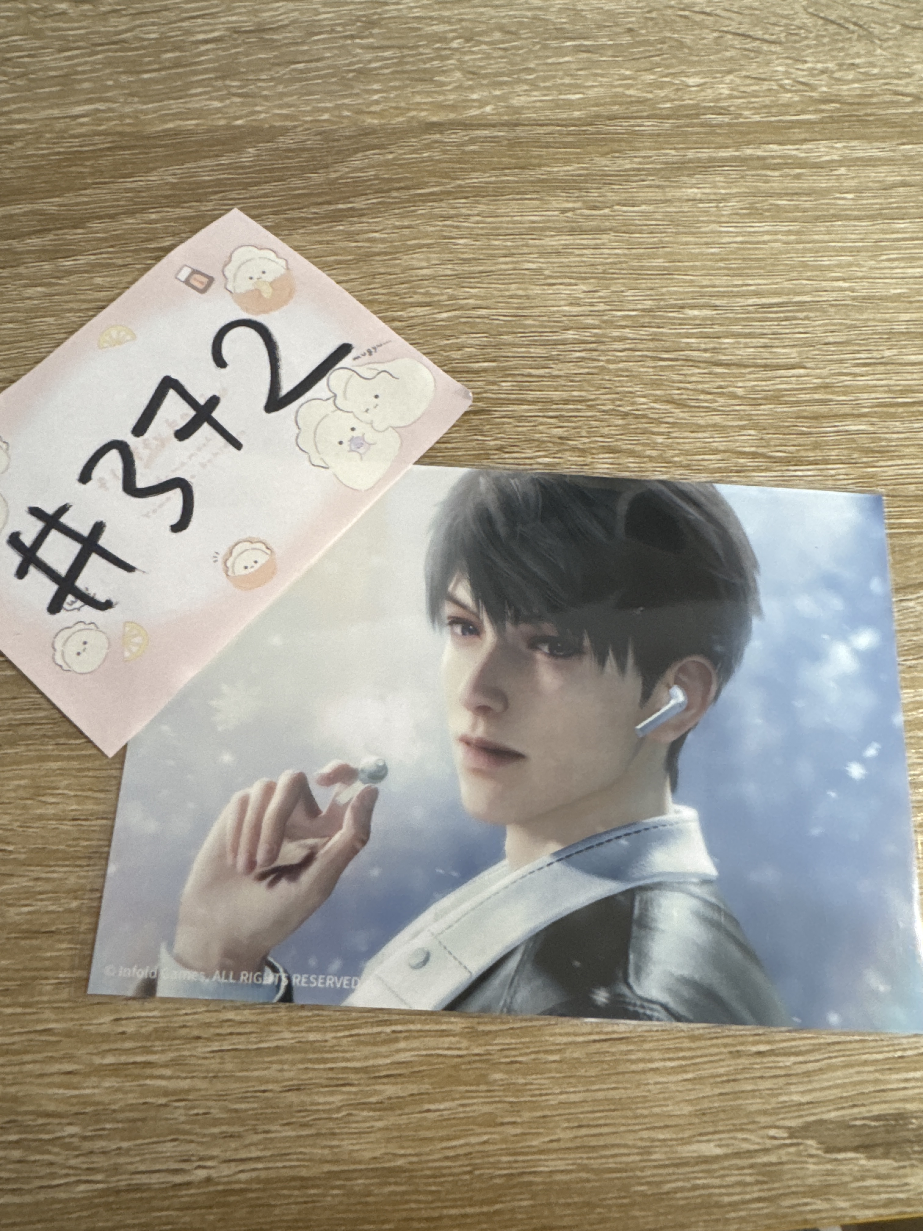 戀與深空  夏以晝 相卡#372