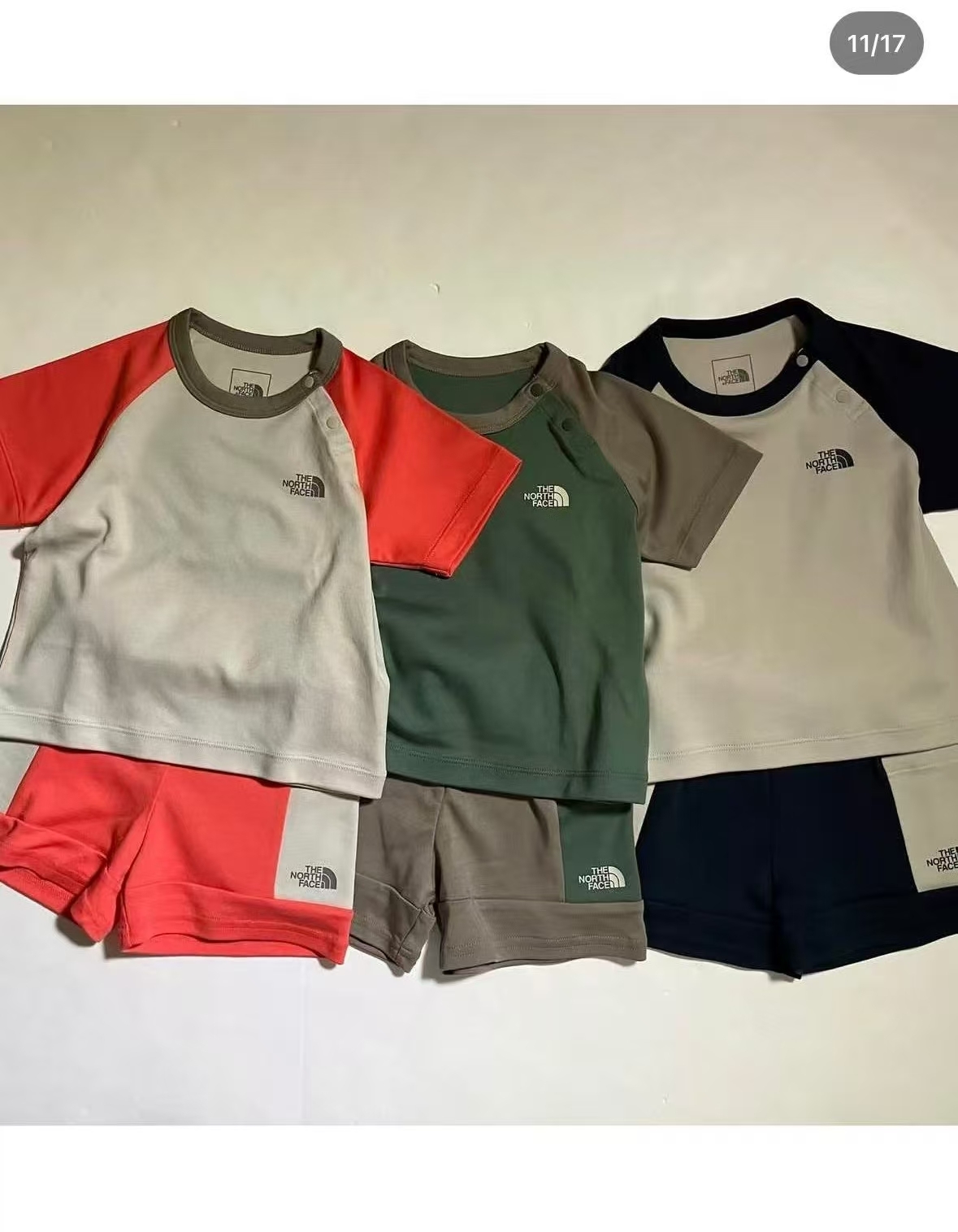 廠單 TNF拼接套裝