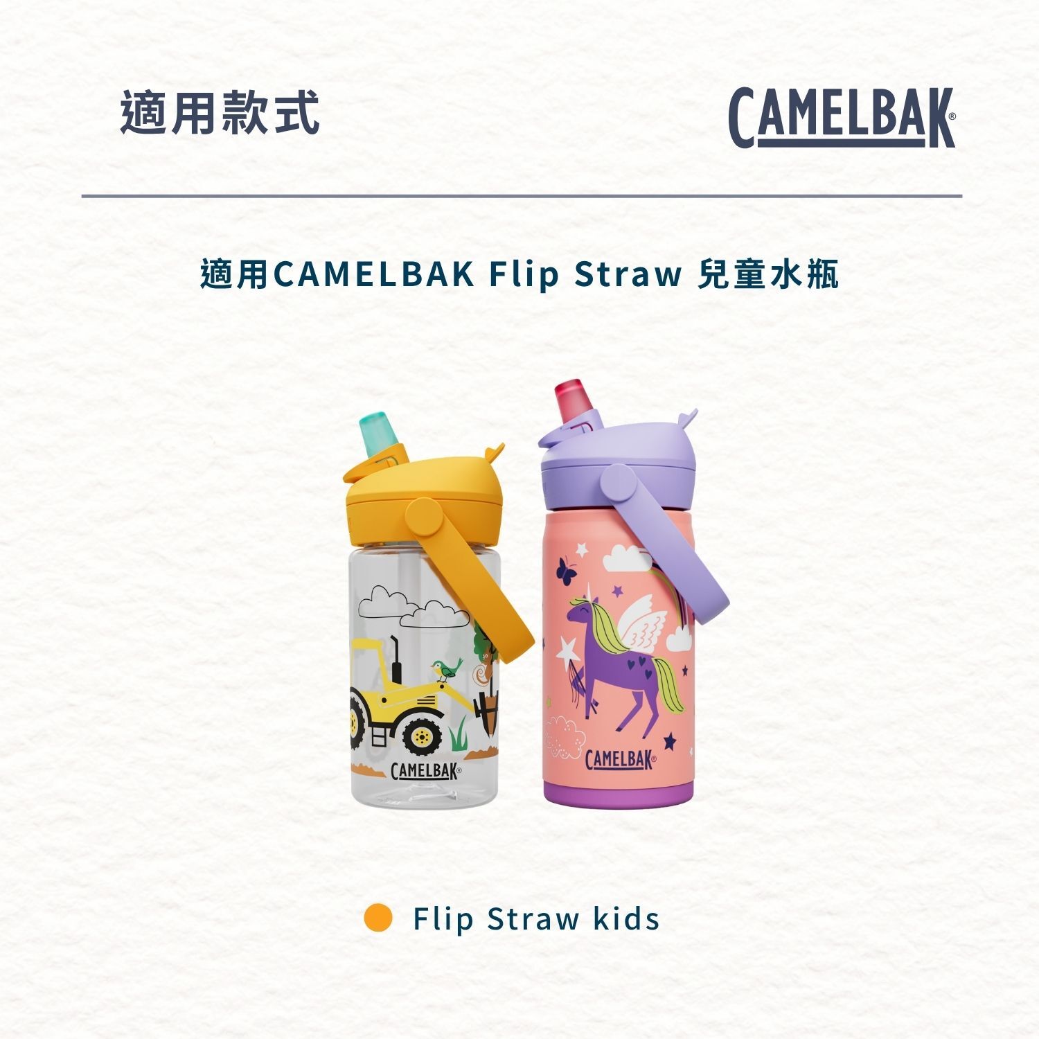 CAMELBAK Flip Straw 吸管 單入 *僅適用Flip Straw兒童系列瓶蓋
