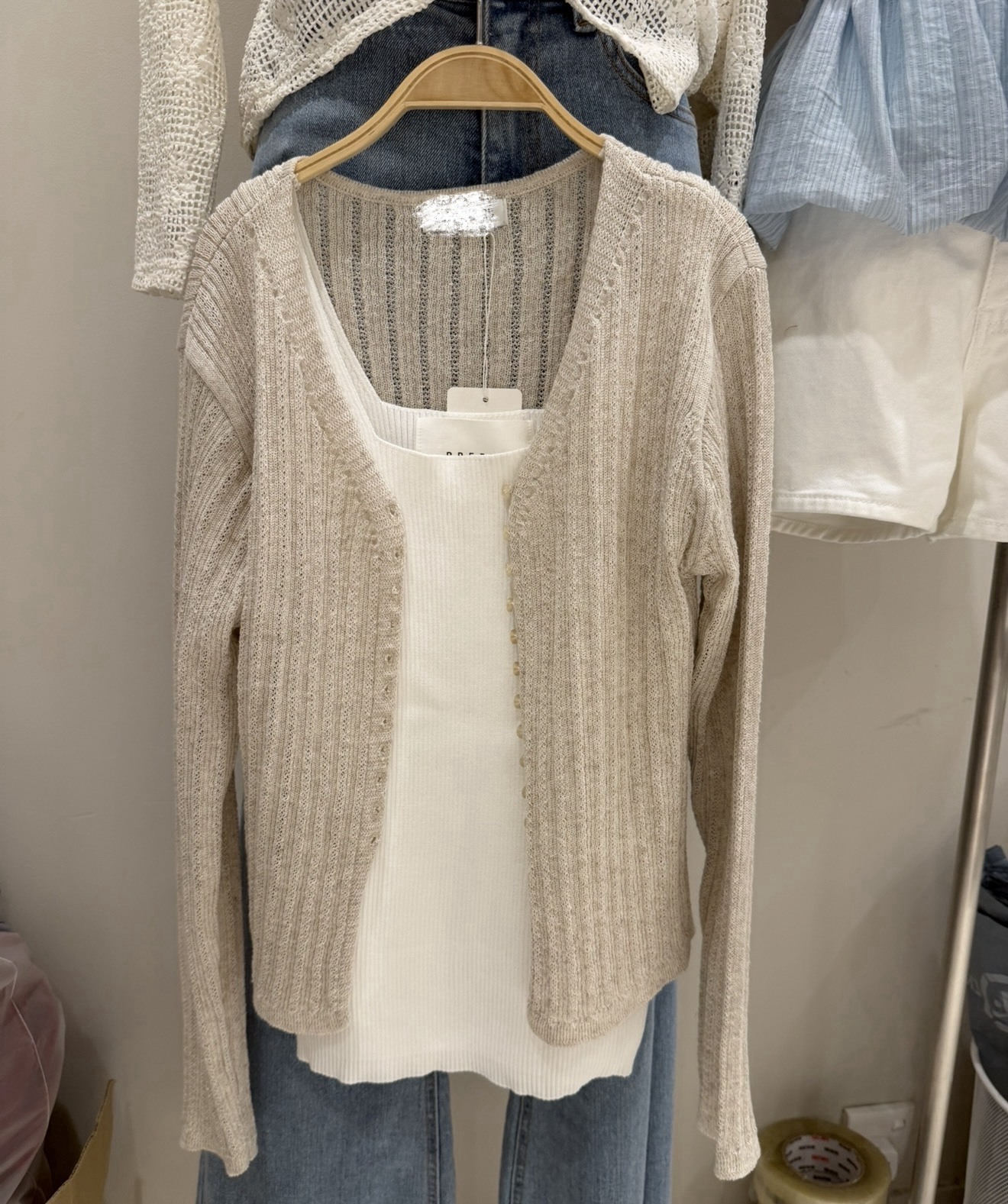 排鈕Cardigan