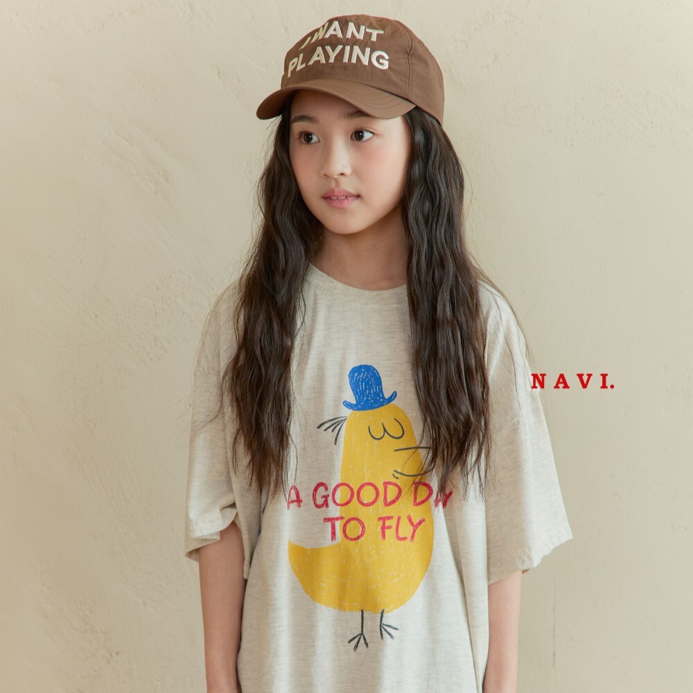 90-160 NAVI 插畫小雞上衣 2色