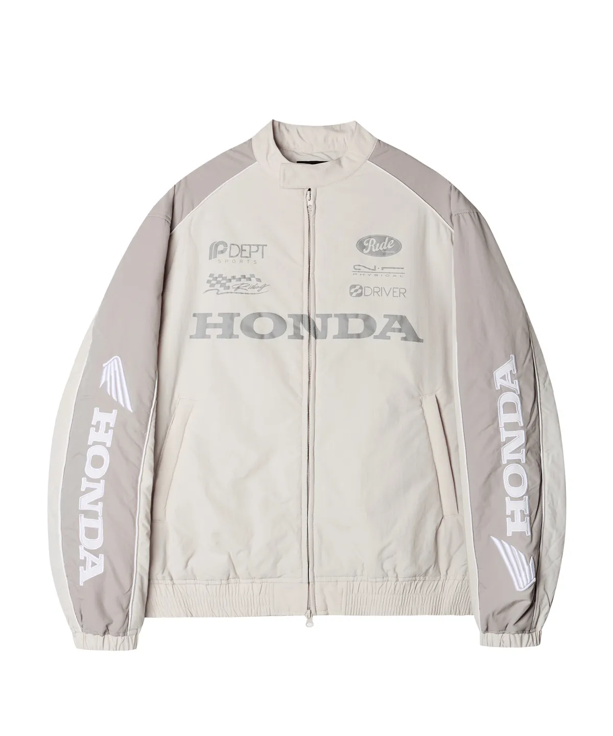 【代購】HONDA 尼龍賽車飛行外套 象牙白 Racing Blouson Jacket