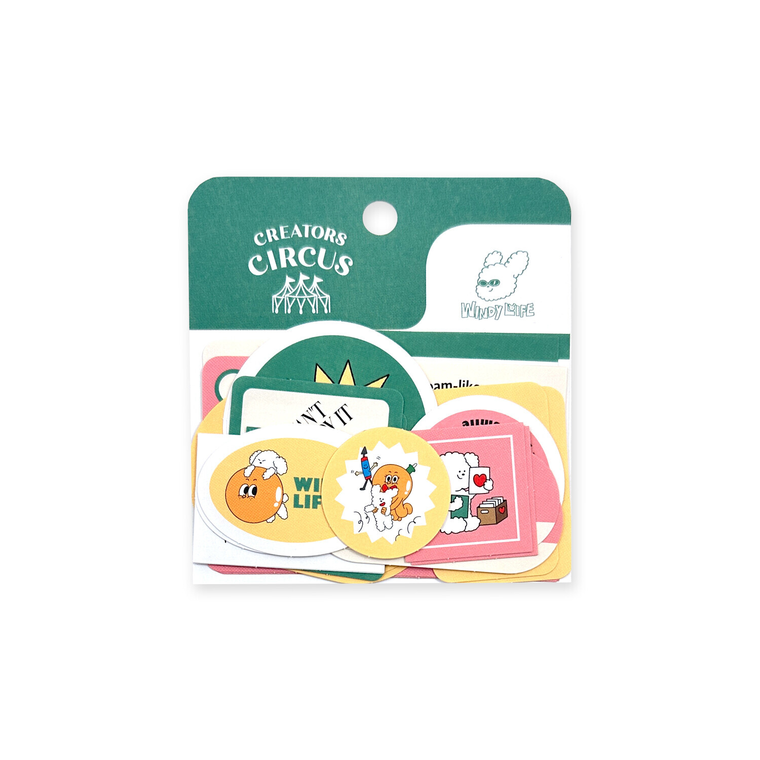 ballon friends 狗狗 30枚 貼紙包｜日本FRONTIER