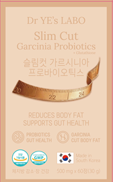 SB56 DR.YE's LABO 瘦Cut 益生菌+ 谷胱甘肽 SlimCut Garcinia Probiotics + Glutathione 500 mgx60粒(30g) (LA044)