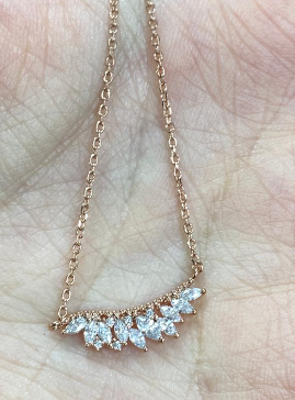 MP260410-R9-C24NB051翅膀項鍊-RG（非人為保修6個月）