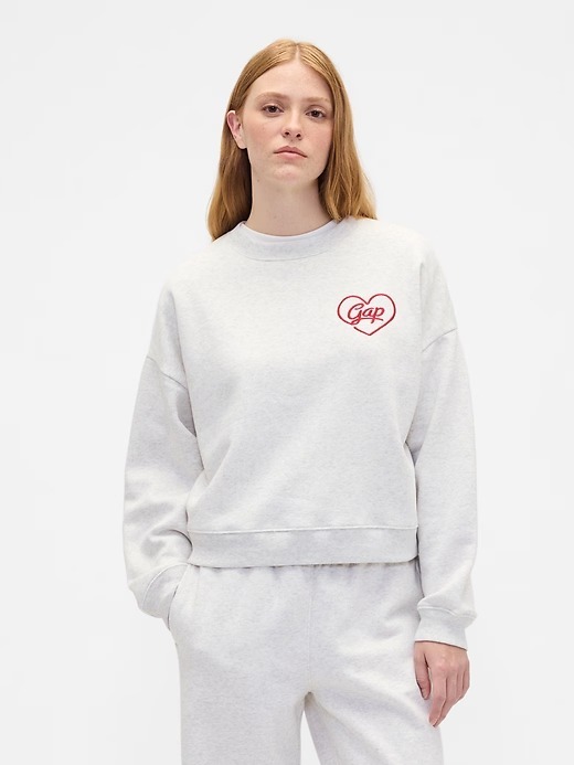 OBS421 GAP Relaxed Holiday Graphic Sweatshirt