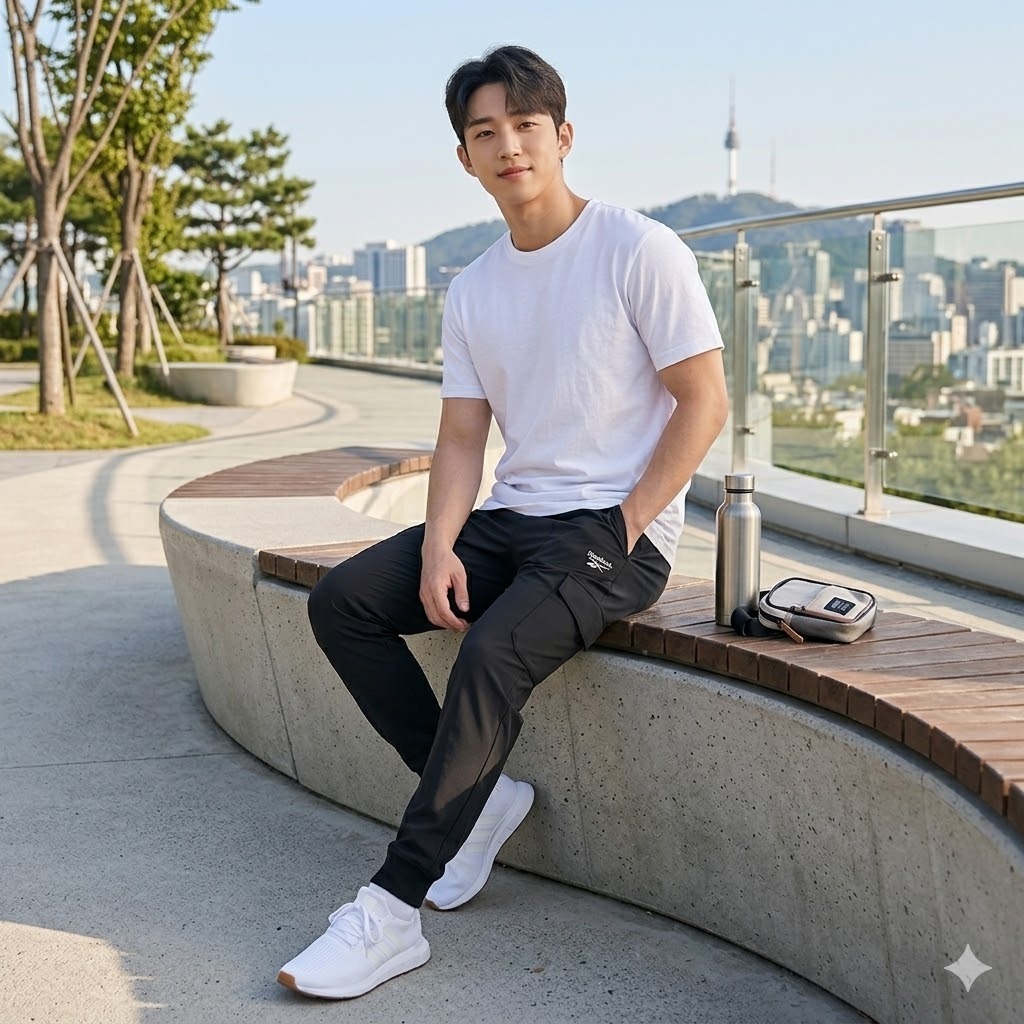 【預購】REEBOK Athletix H041022 男裝彈性速乾慢跑褲