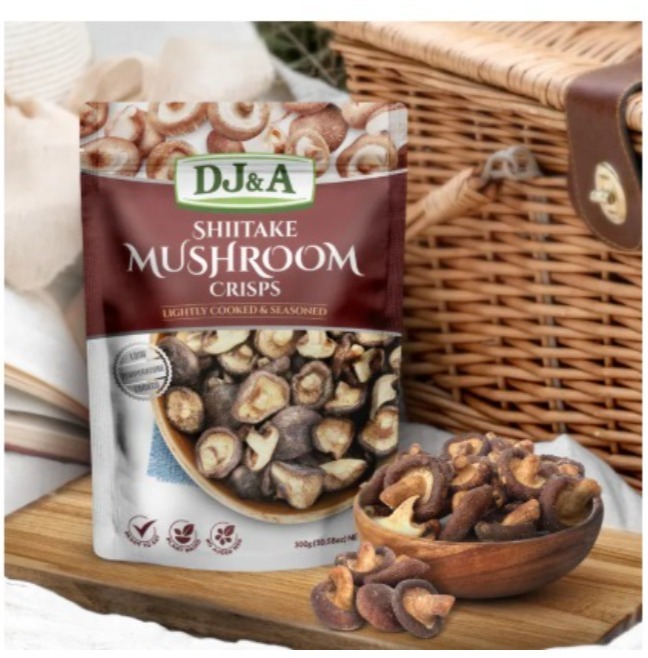 【直播】LX012402 DJ&A 香菇脆片 300g