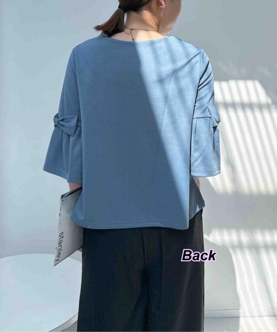 260411 日系女裝As know as 手袖蝴蝶短袖Tee/4 色