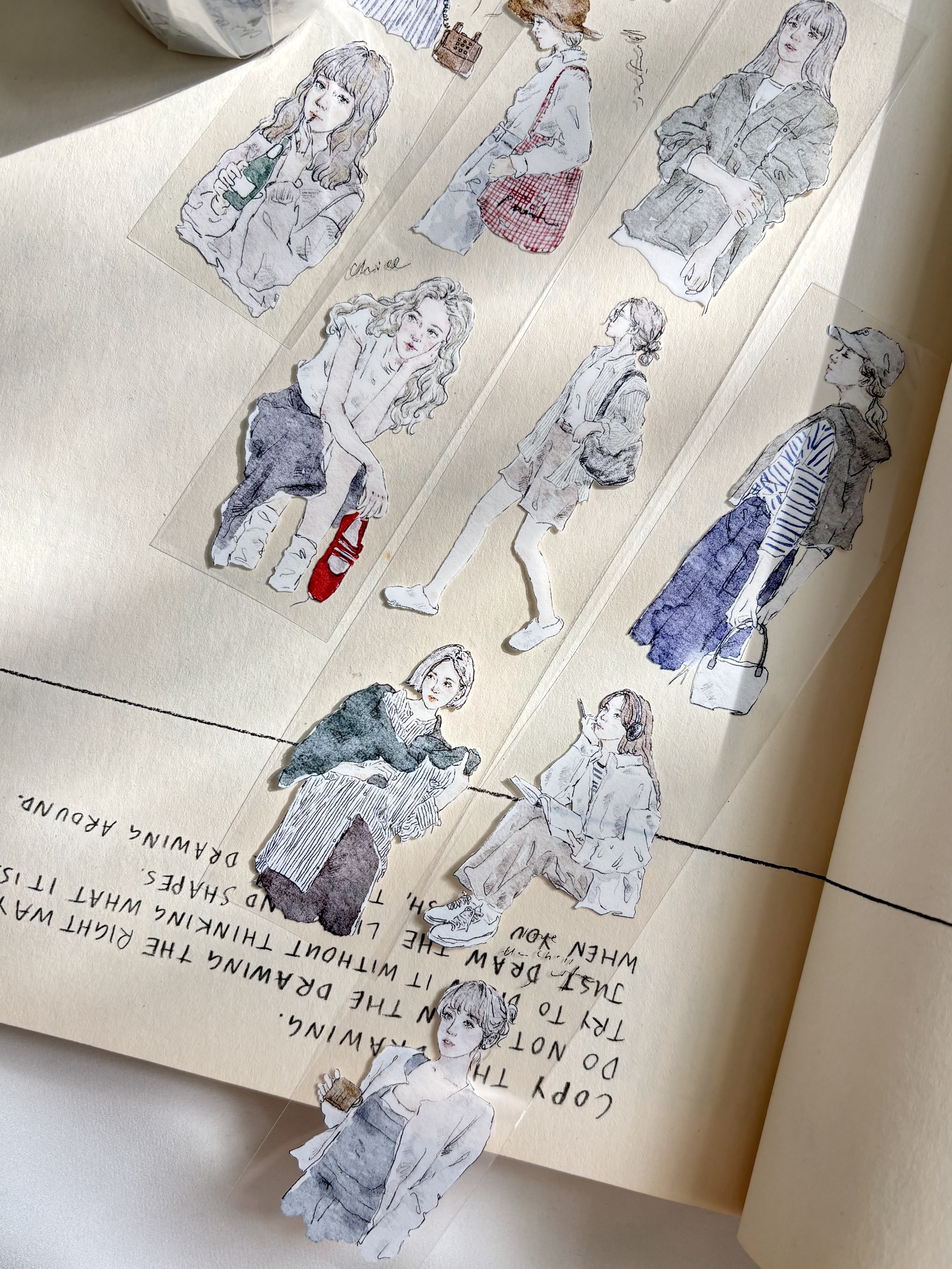 Pion．慢慢 3.5cm亮面PET膠帶 <整捲/分裝>