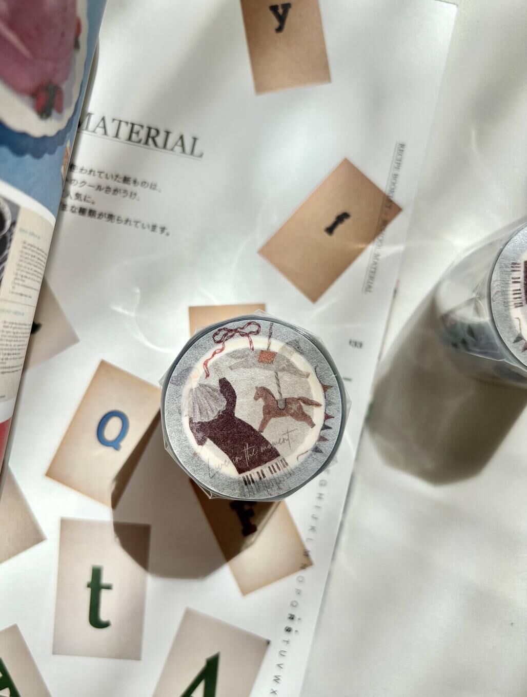 Pion．魔境  3.5cm割型亮面PET膠帶 <整捲/分裝>