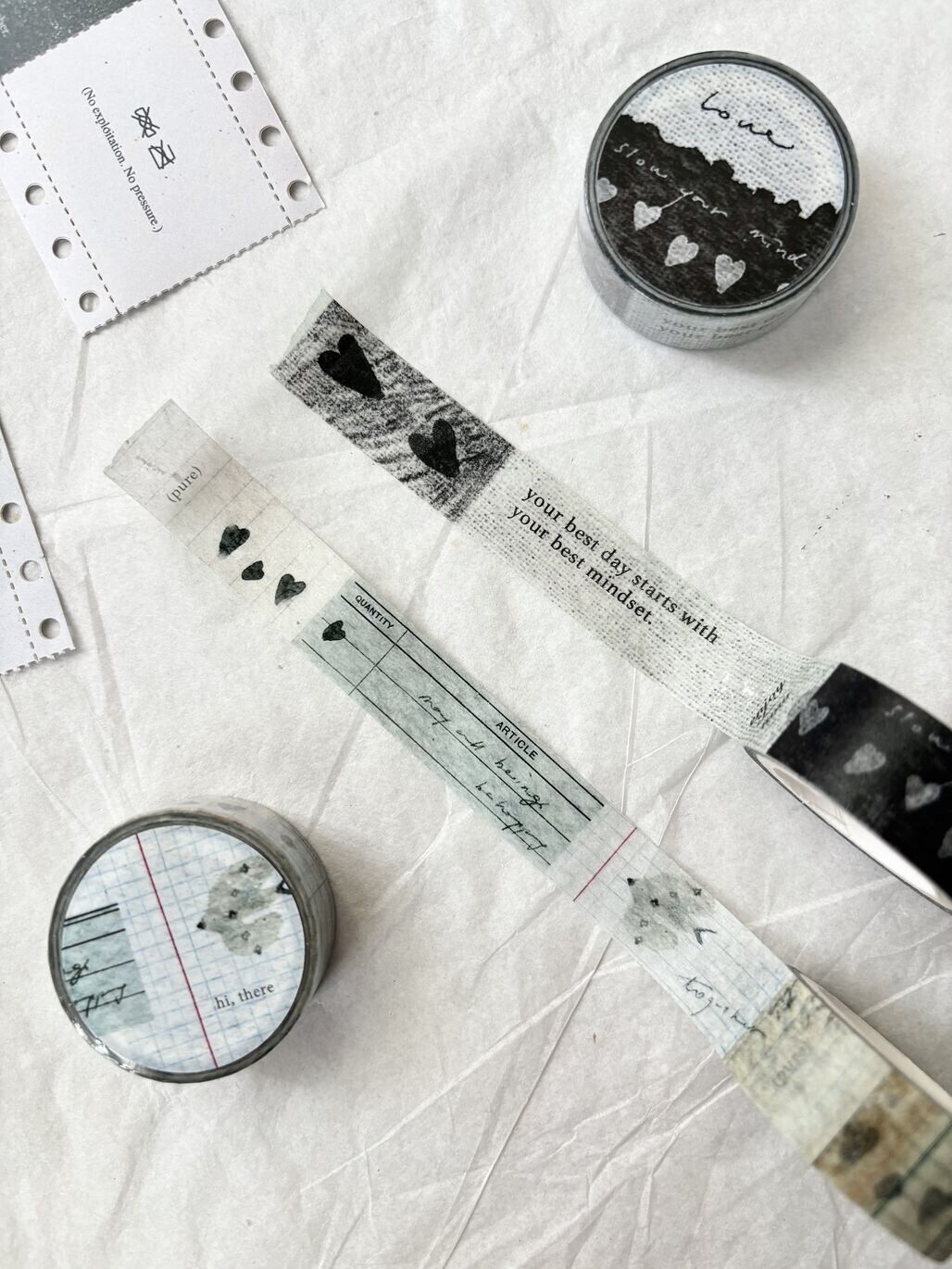 Pion．Love & green1.5cm和紙膠帶