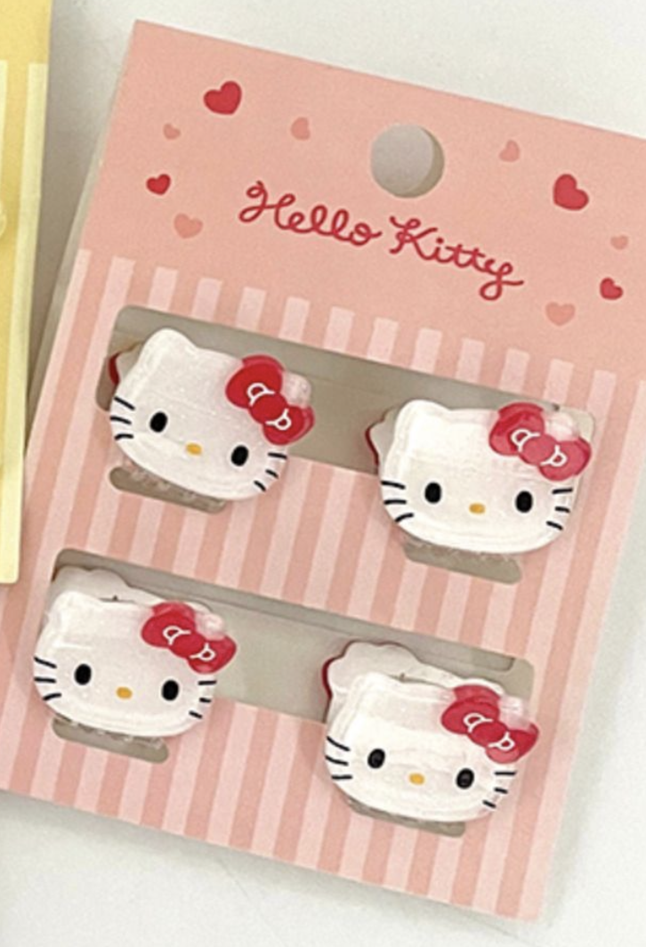 Hello Kitty 迷你髮夾