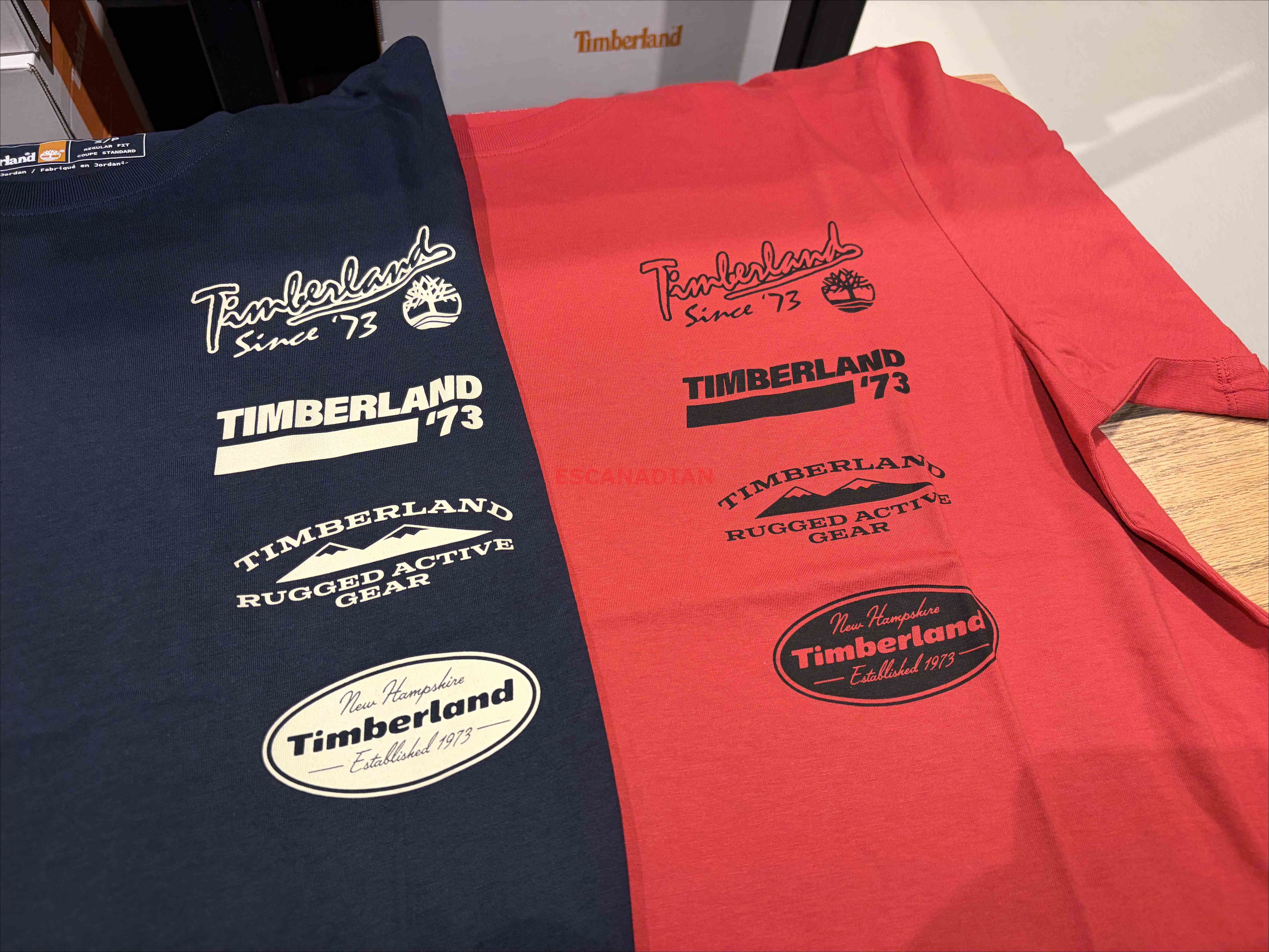 Timberland 大人 造型Logo 短TEE