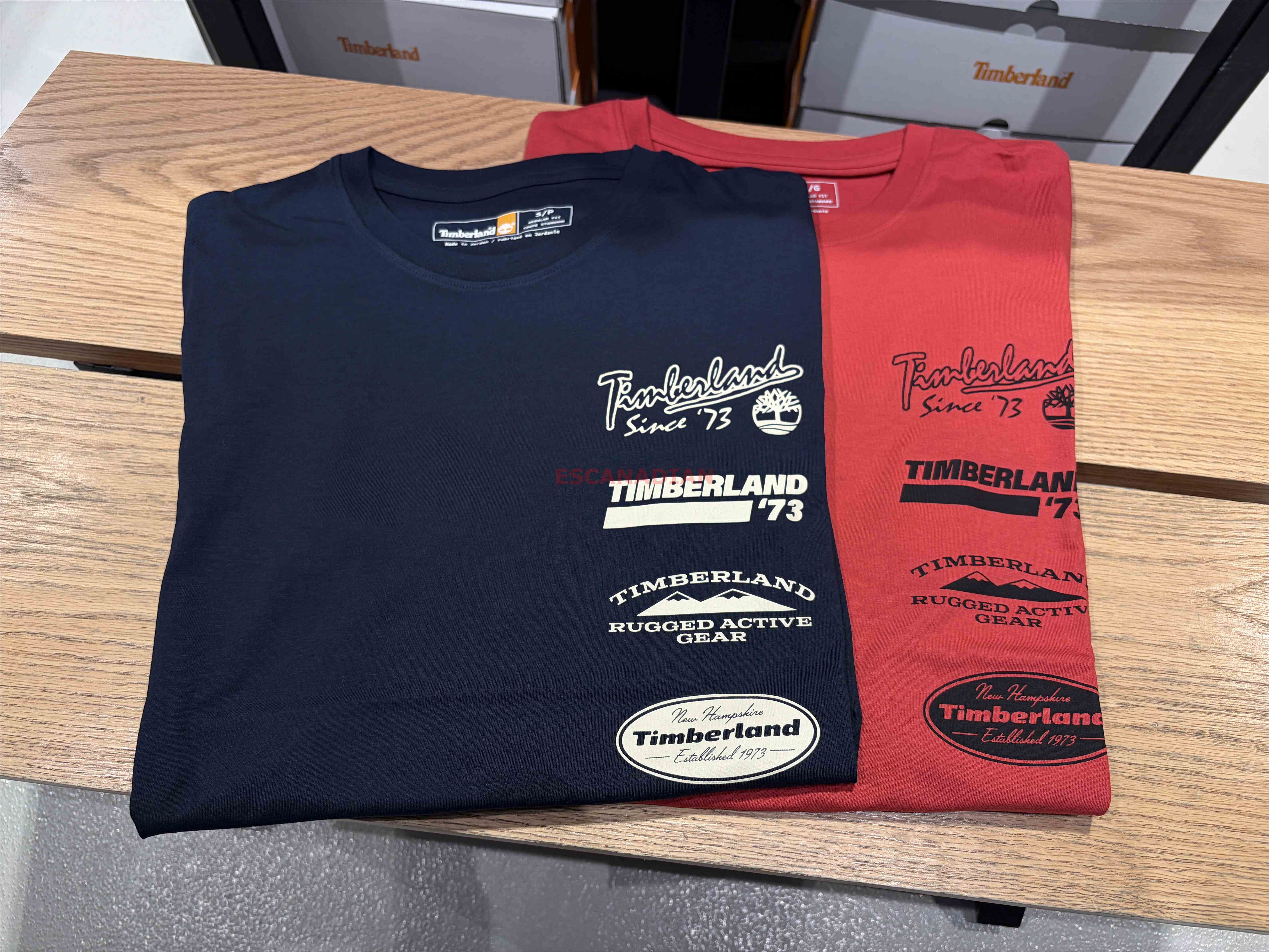 Timberland 大人 造型Logo 短TEE