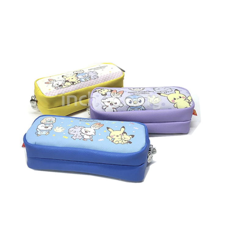 Pokemon 雙層拉鍊筆袋 款式隨機發放