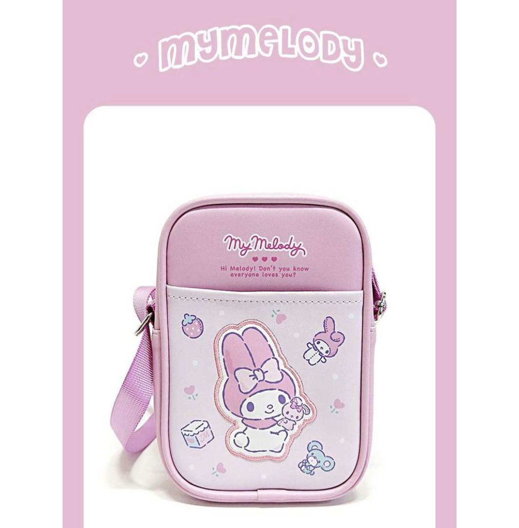 My Melody 手機包 小童斜揹袋