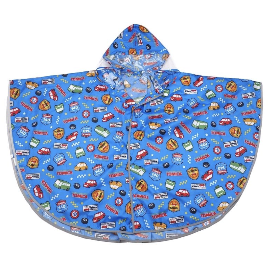 Tomica 小童披肩雨衣 L碼 TM-6206-1