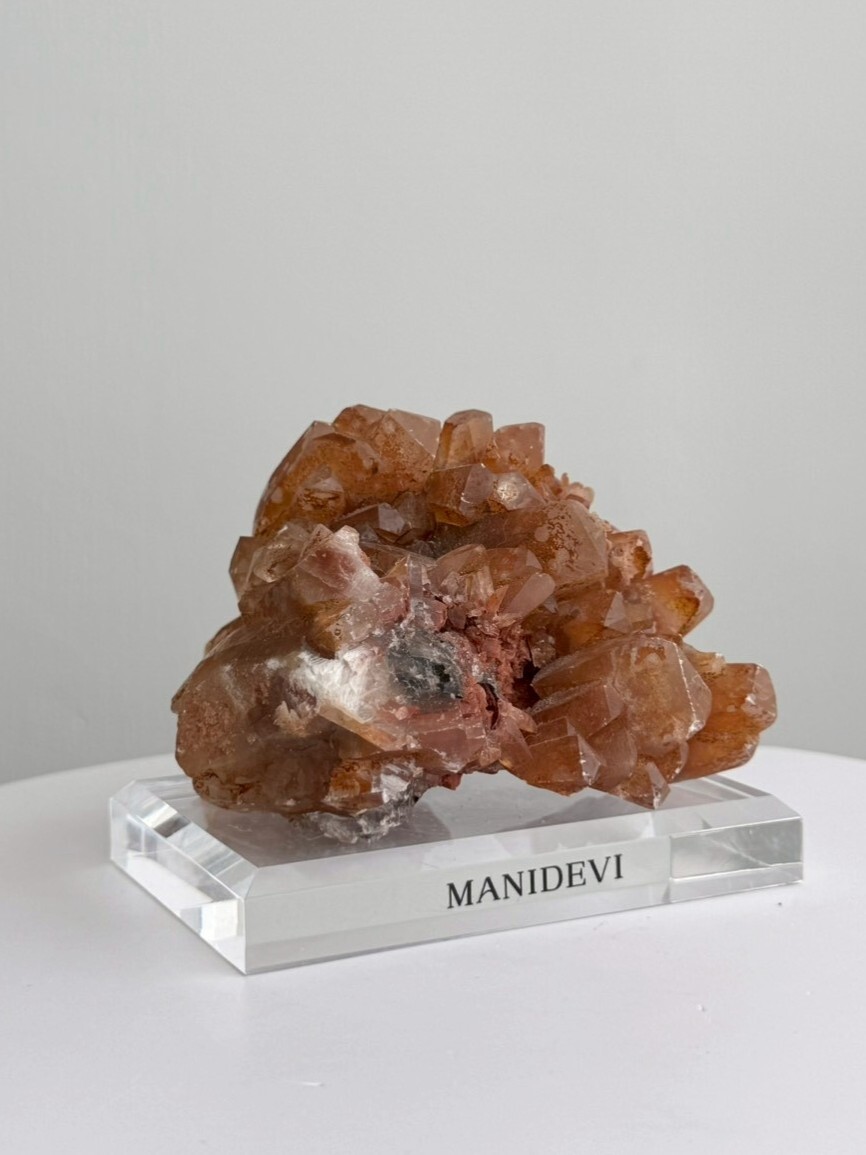 火之脈絡 - 琥珀紅方糖方解石