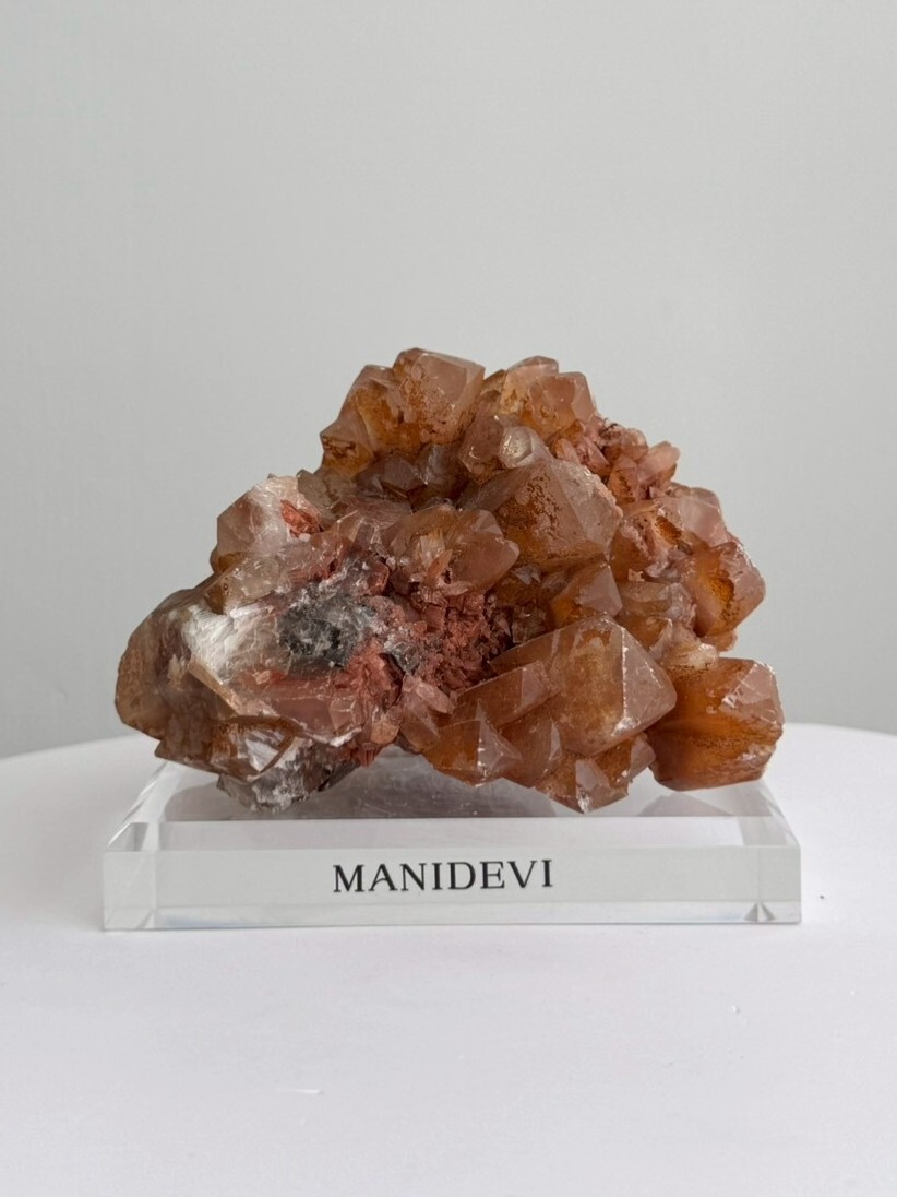 火之脈絡 - 琥珀紅方糖方解石