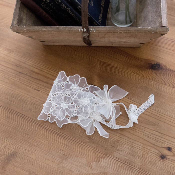 正韓夏mkids 蕾絲花髮帶