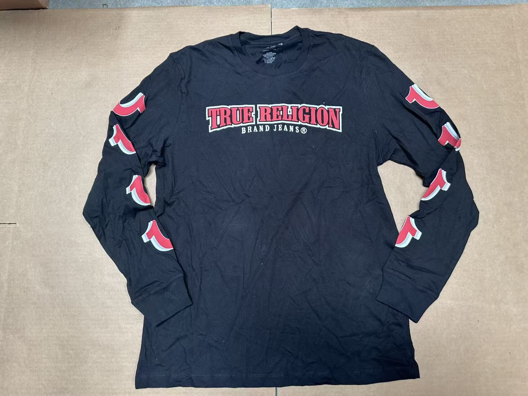 【現貨】True Religion H041111 男士圓領長袖 T 恤