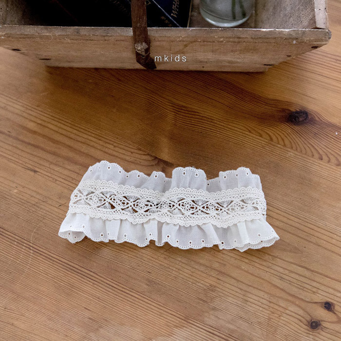 正韓夏mkids 雕花蕾絲髮帶
