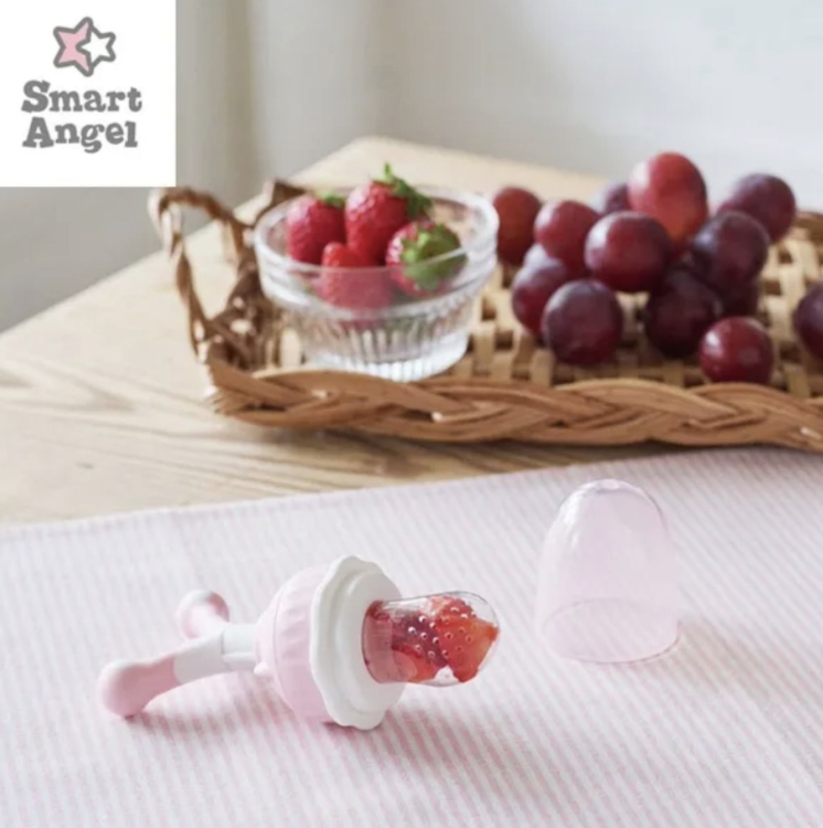 Smart Angel 嬰兒離乳餵食器 水果餵食器 咬咬樂 5月+