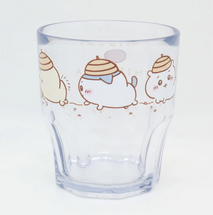 日本製 Chiikawa 透明膠水杯