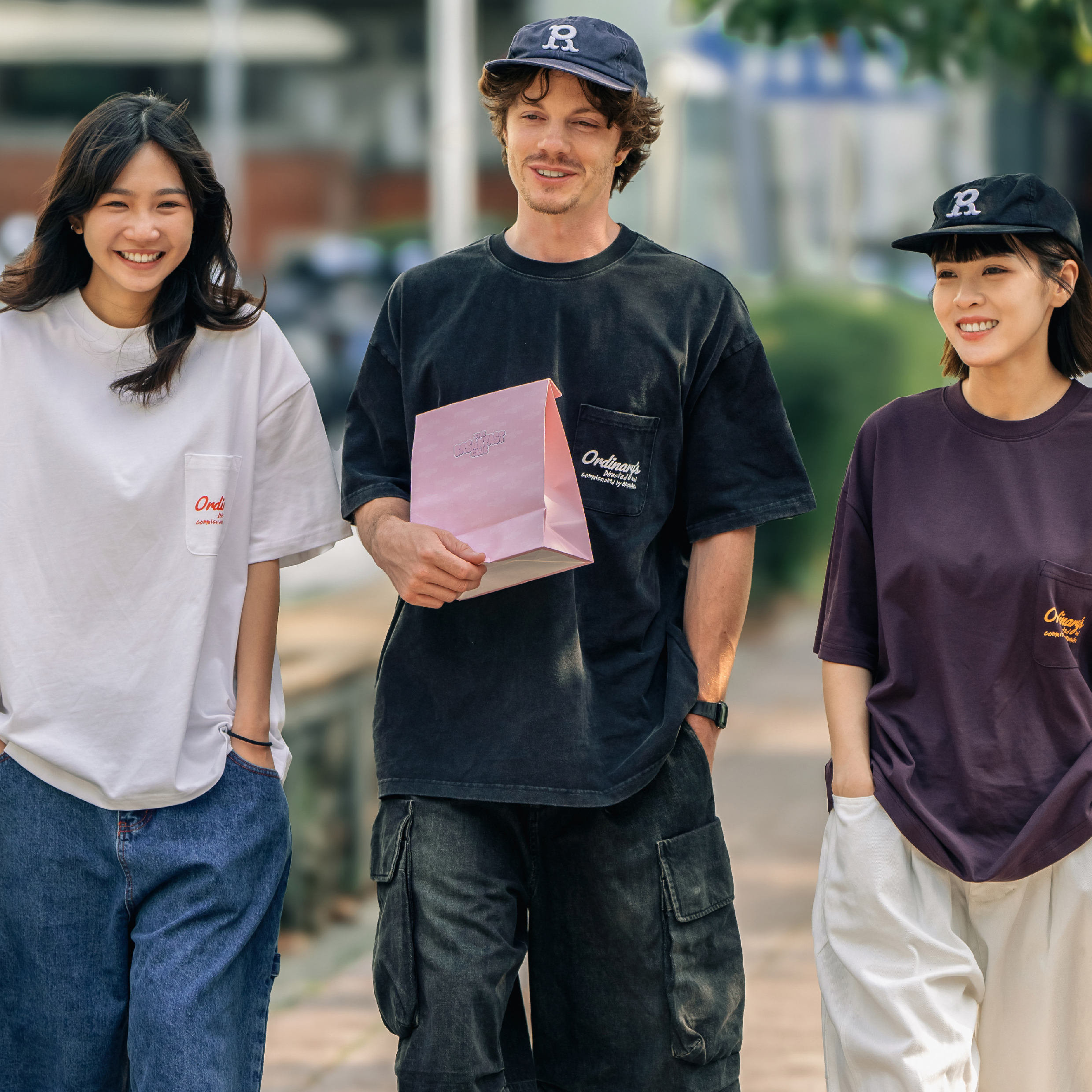 ORDINARY Classic Fit Tee 卡通早餐短Tee