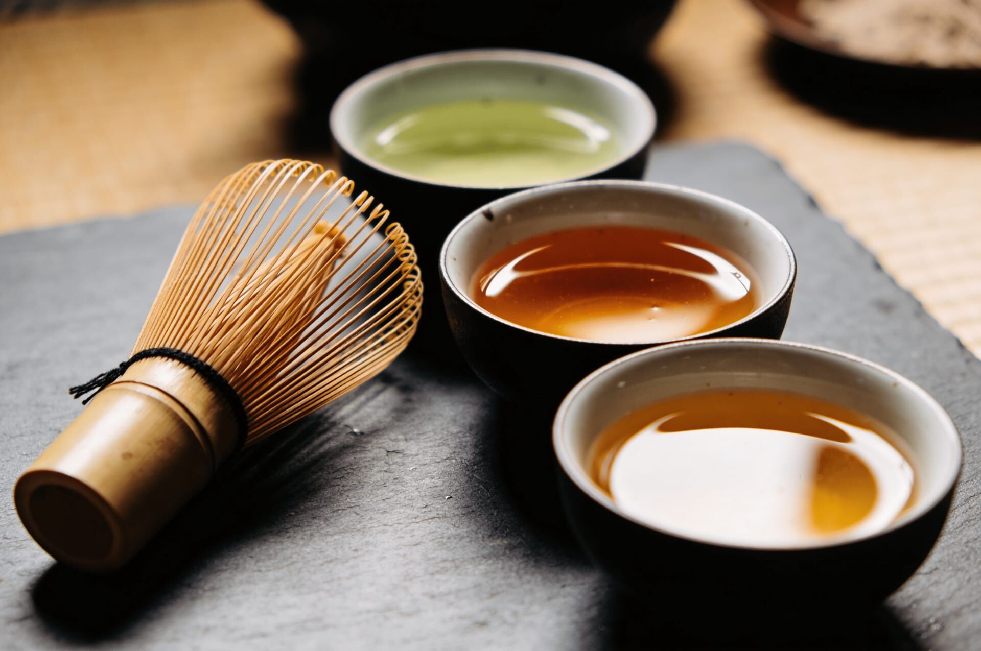 煎茶、玉露、抹茶、焙茶四種泡法教學