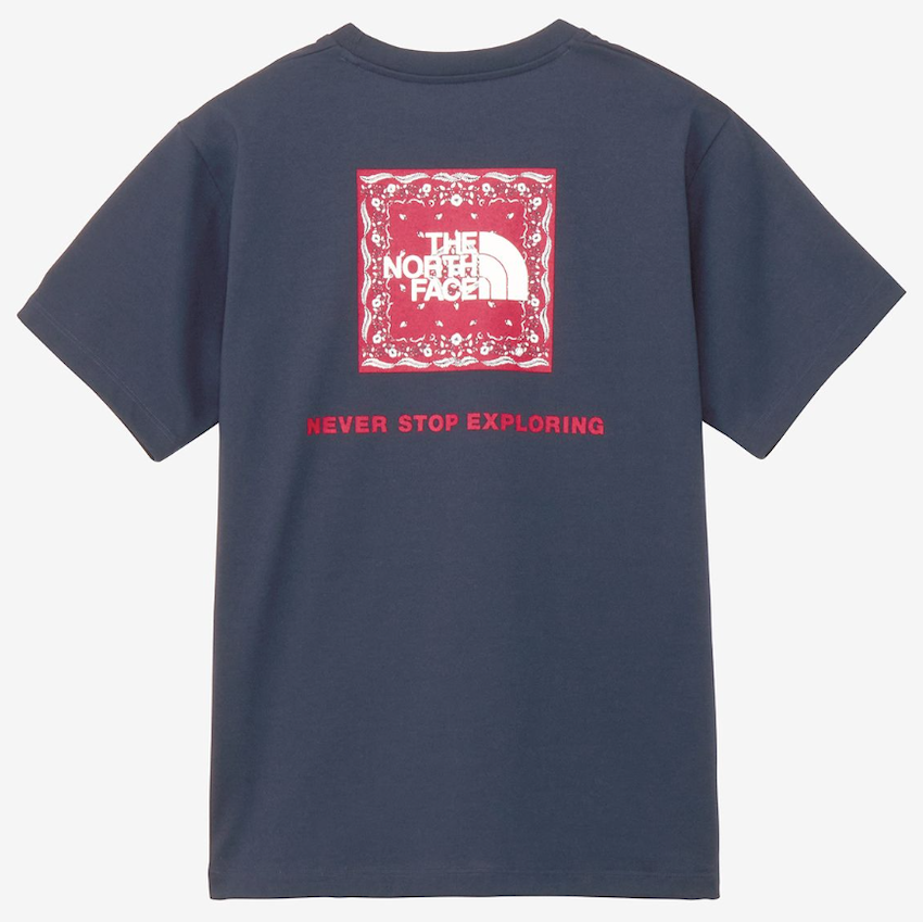 日本 2026 The North Face Short Sleeve Bandana Square Logo Tee 女裝 T-Shirt