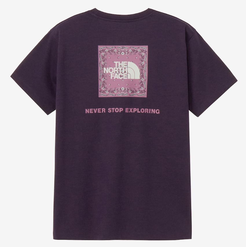 日本 2026 The North Face Short Sleeve Bandana Square Logo Tee 女裝 T-Shirt