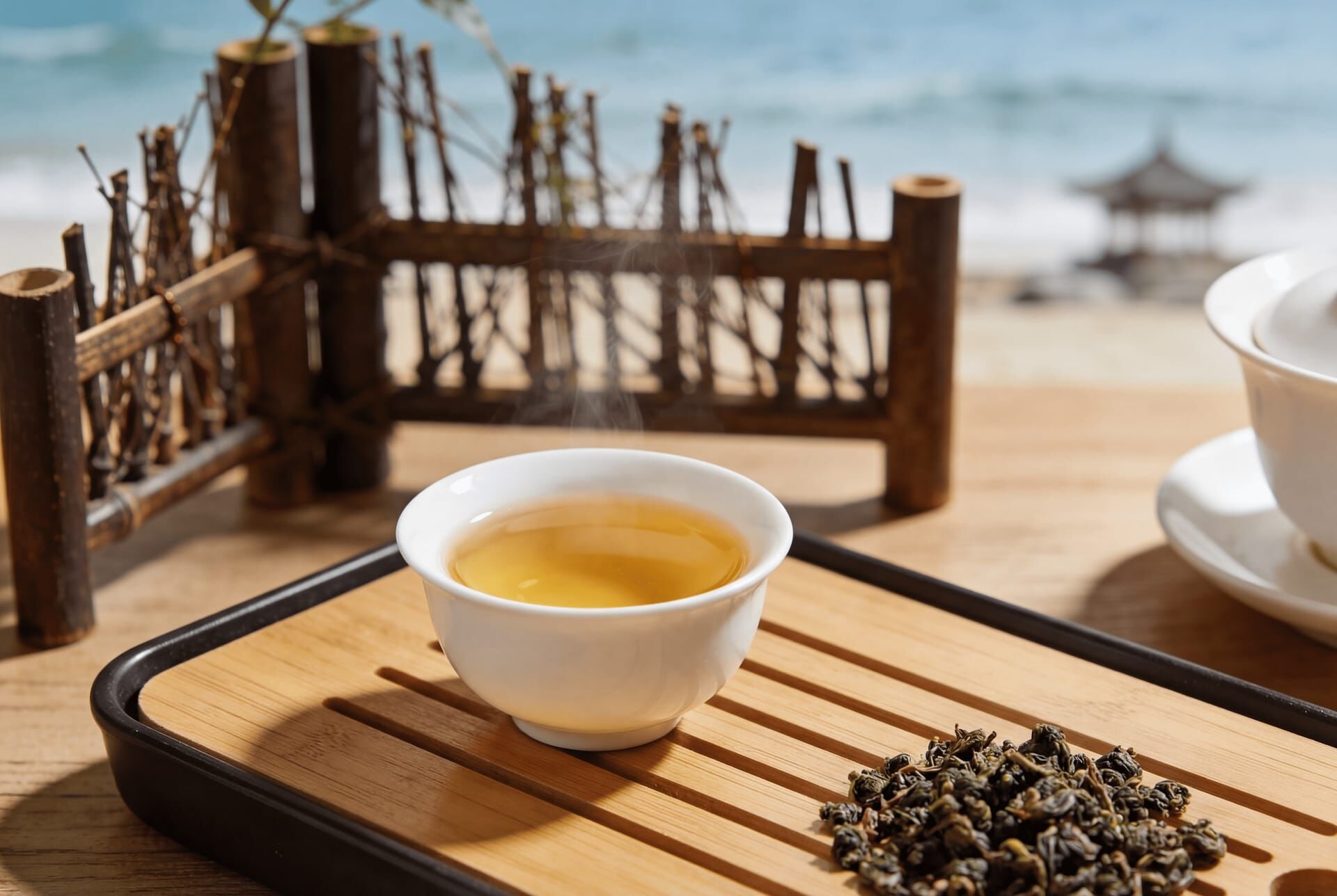 高山牧場旁的甘甜好茶