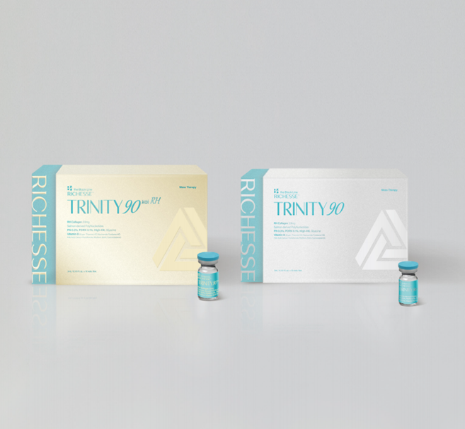 UV26 韓國第五代「香奈兒精華針」RICHESSE TRINITY90 (10支裝) UV26A$2688 買一盒送2支MTS儀器  / UV26B二盒$3288盒送4支mts儀器+1盒麗珠蘭面膜+1支麗珠蘭修復面霜+牛奶蛋白精華/ UV26C 二盒$3288盒送4支mts儀器+1盒麗珠蘭面膜+1支麗珠蘭修復面霜+黃金人參面膜+外泌體氣墊