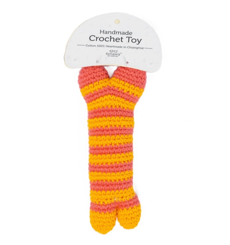 泰國Ketawa 手工針織玩具 - 骨頭