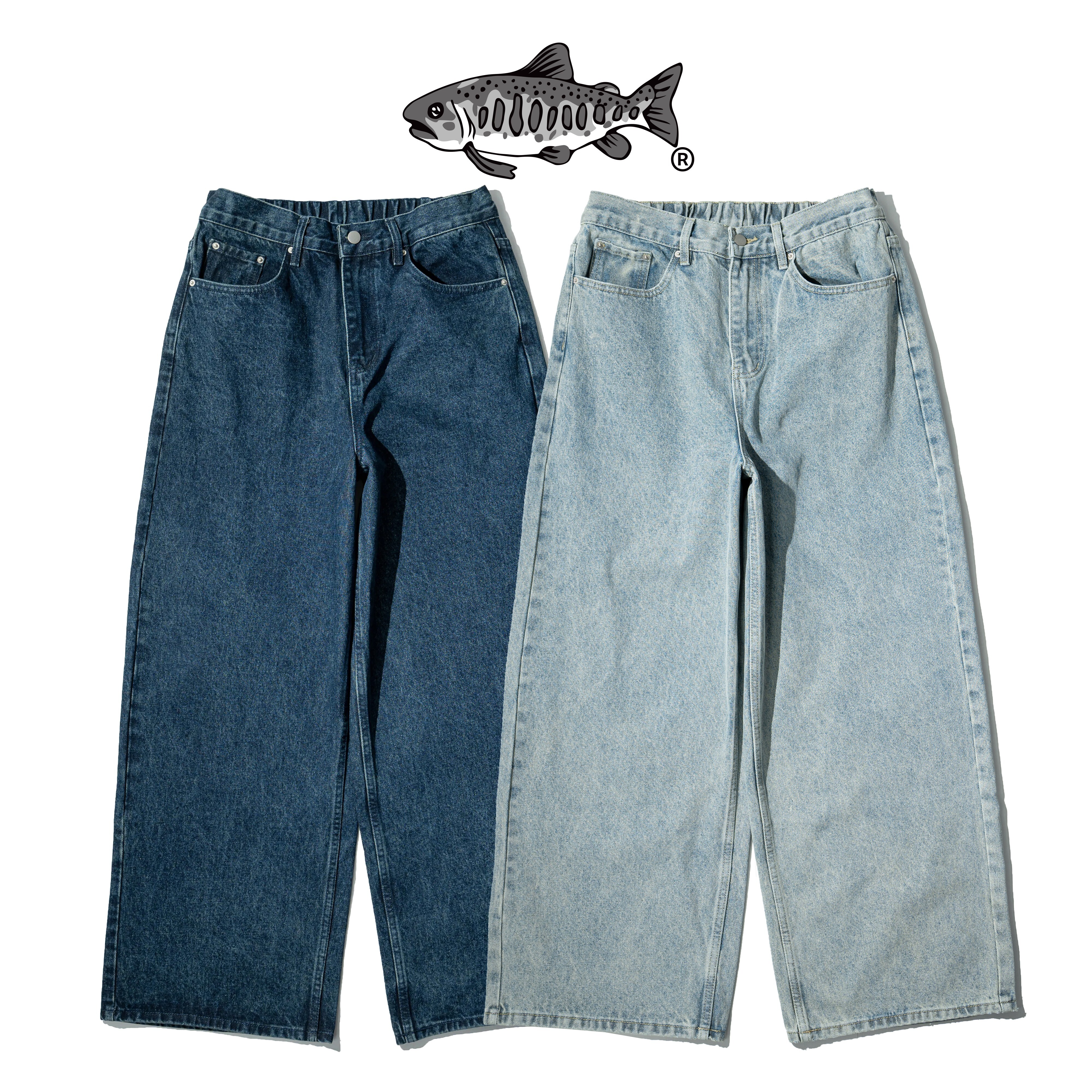 AGILITY Regular Fit  Denim Jeans 寬直筒 牛仔長褲 [BD6]