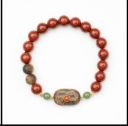 CF9223 海南乌身圆叶沉香,南红