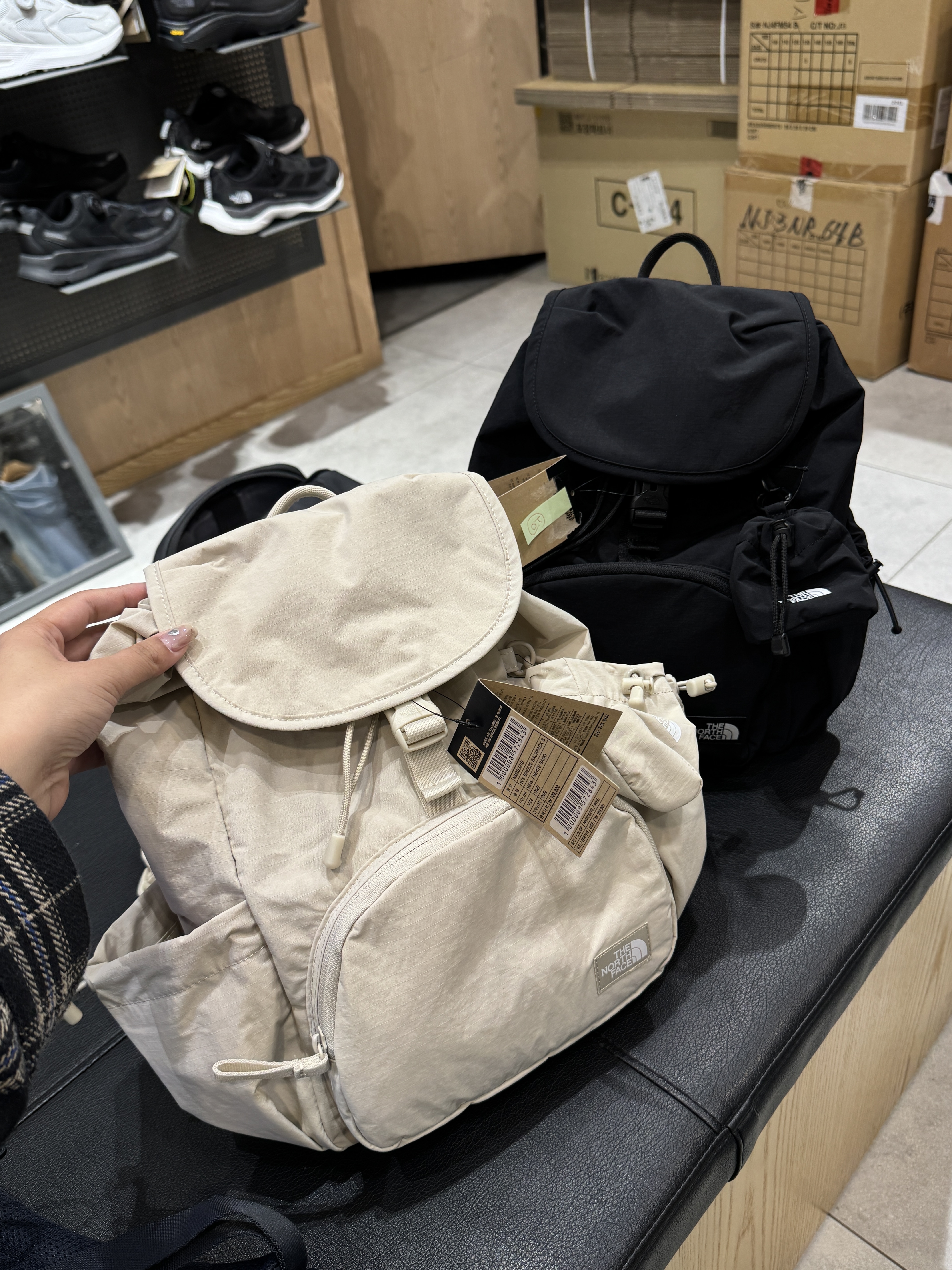 【 4/19收單 】The North Face W'S BREEZE S 輕巧休閒後背包 韓國