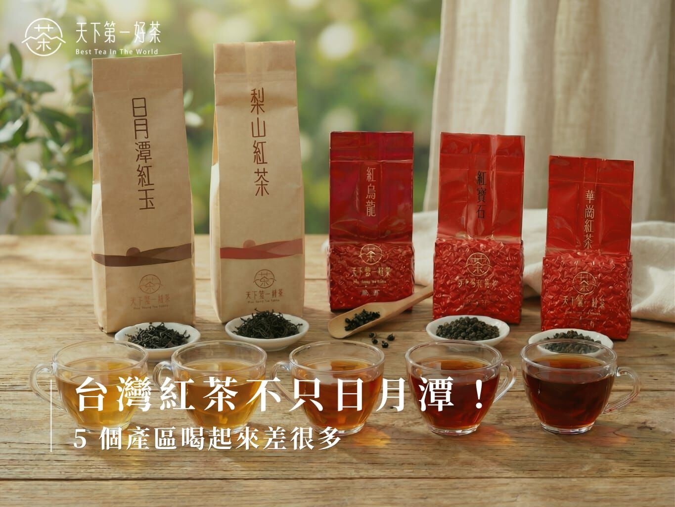 台灣紅茶不只日月潭