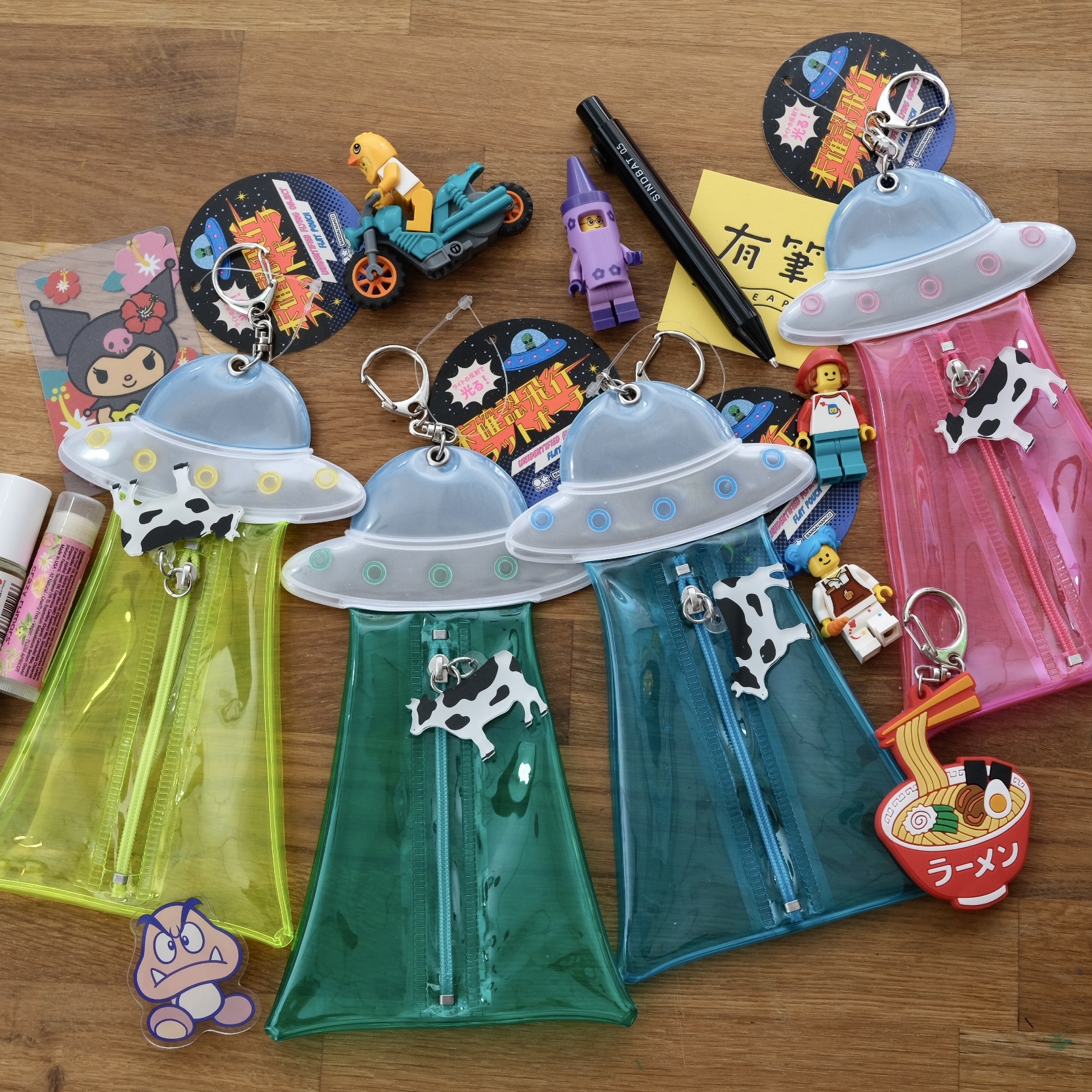 SUN STAR UNDENTIFIED OBJECTS POUCH