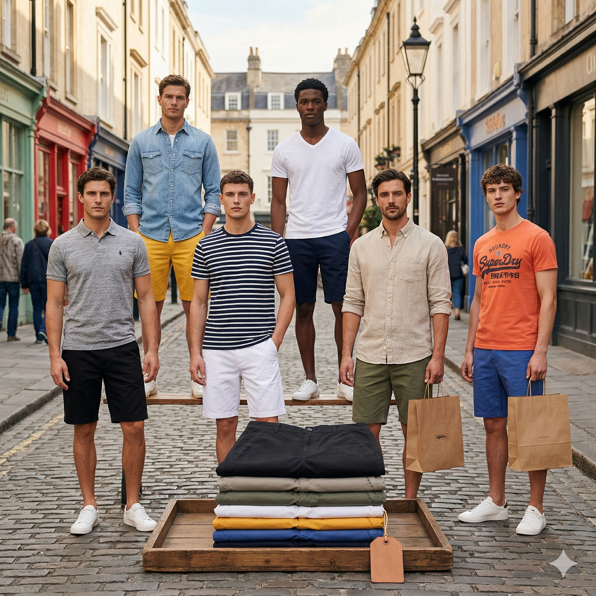 【直播】Superdry LX041059 短褲(SDMLTAP60)