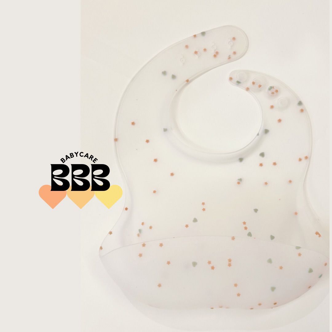 BBB_Babyacre Modern Silicone Bibs 透明立體矽膠圍兜
