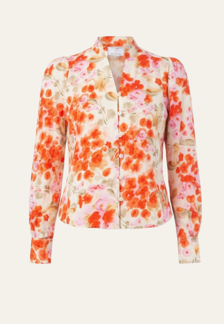 英國代購 - FRANCHETTI BOND Filide Ruffle Shirt