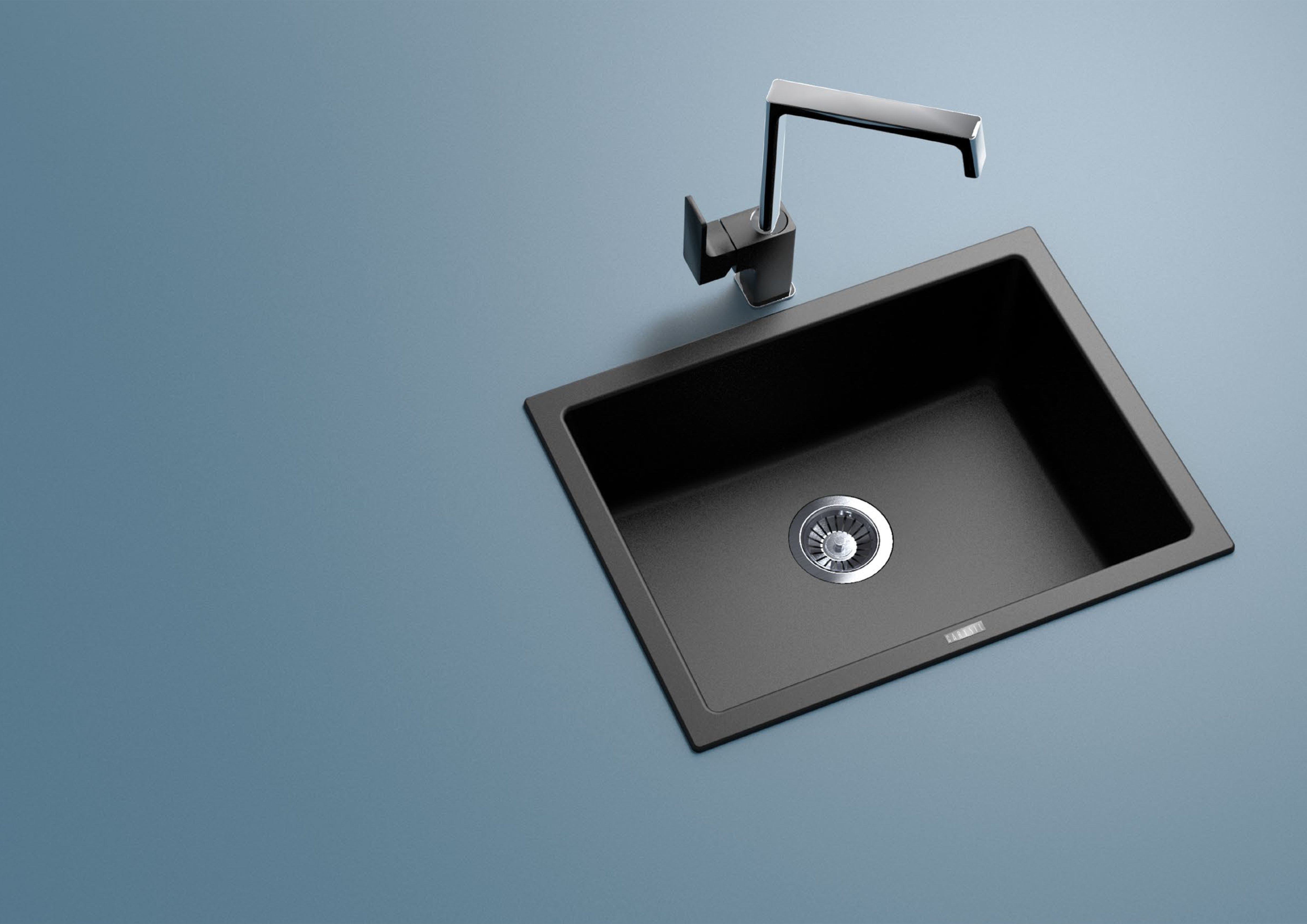 Carysil 石英石廚房鋅盤：德國工程石英複合材料