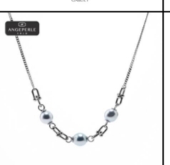 CF9320 天使之泪 S925银海水珍珠真多麻马蹄扣吊坠 TSZZN116