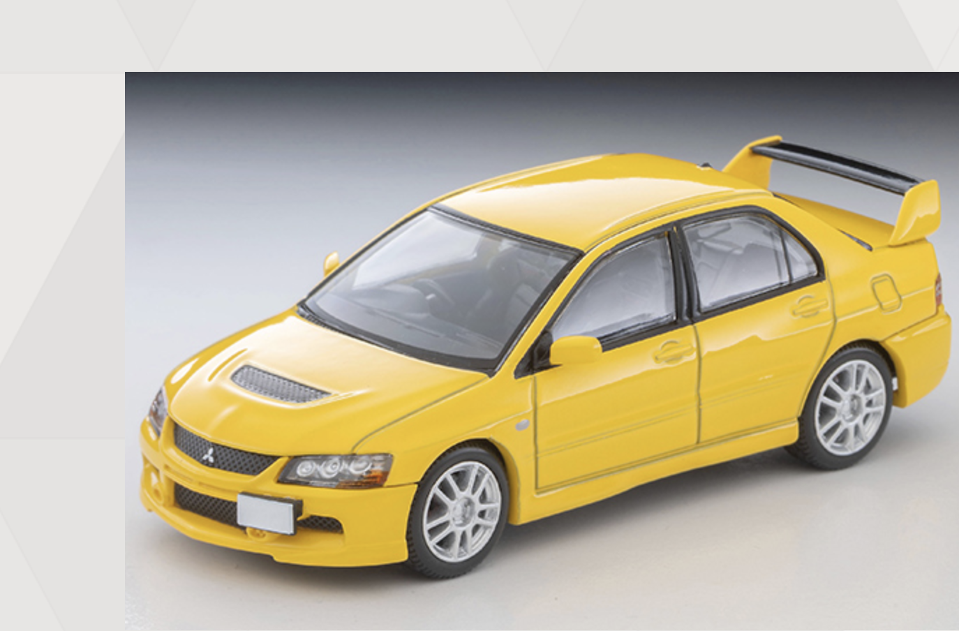 預訂 Pre Order - Tomytec LV-N376a 2005 Mitsubishi Lancer Evolution IX GSR (Yellow)