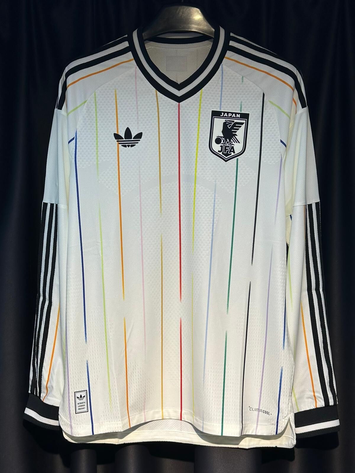 [球衣衣連印字] 日本 2026 作客 球員版長袖球衣 (日本版)